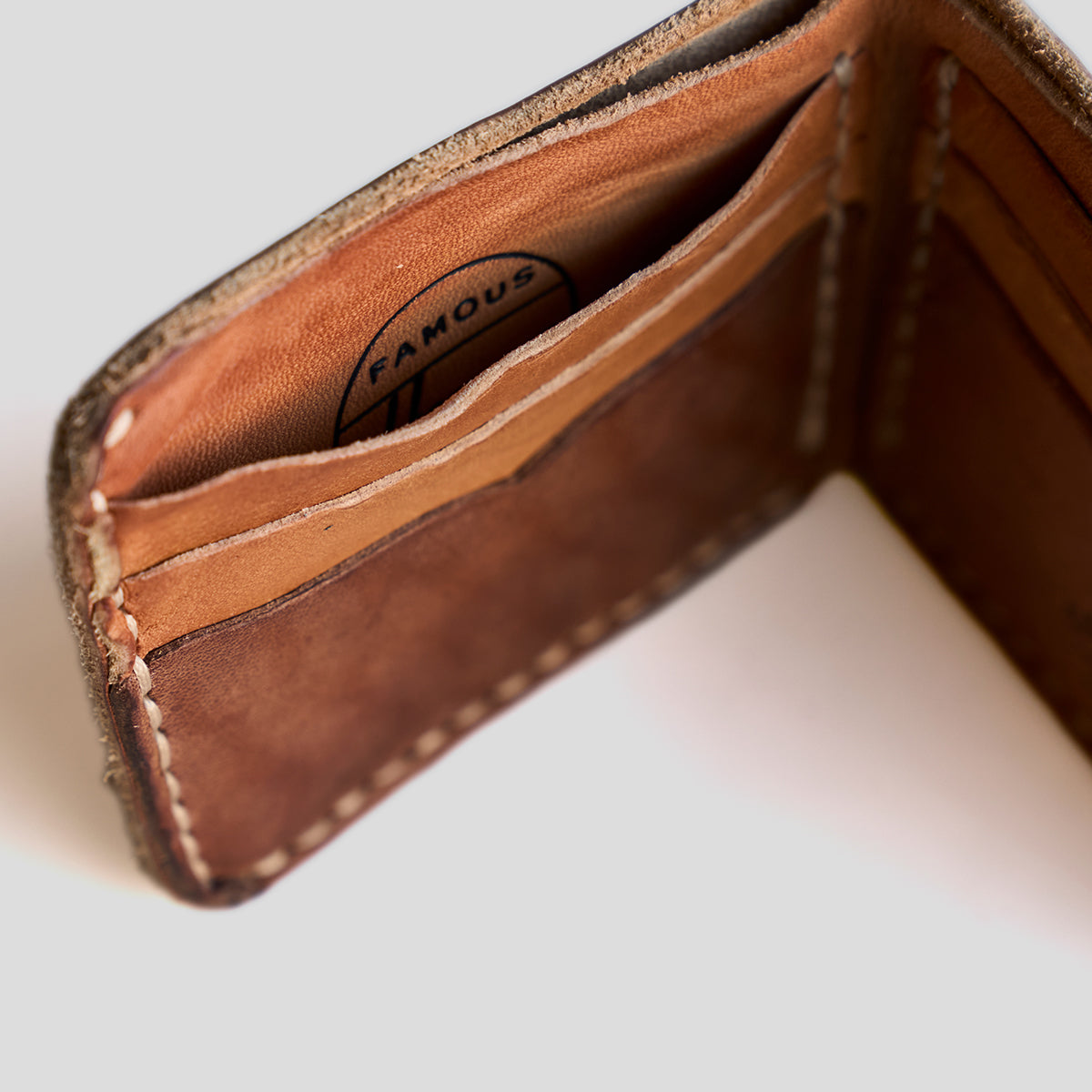 No.623 Stone-Washed Wallet | Horween® Natural