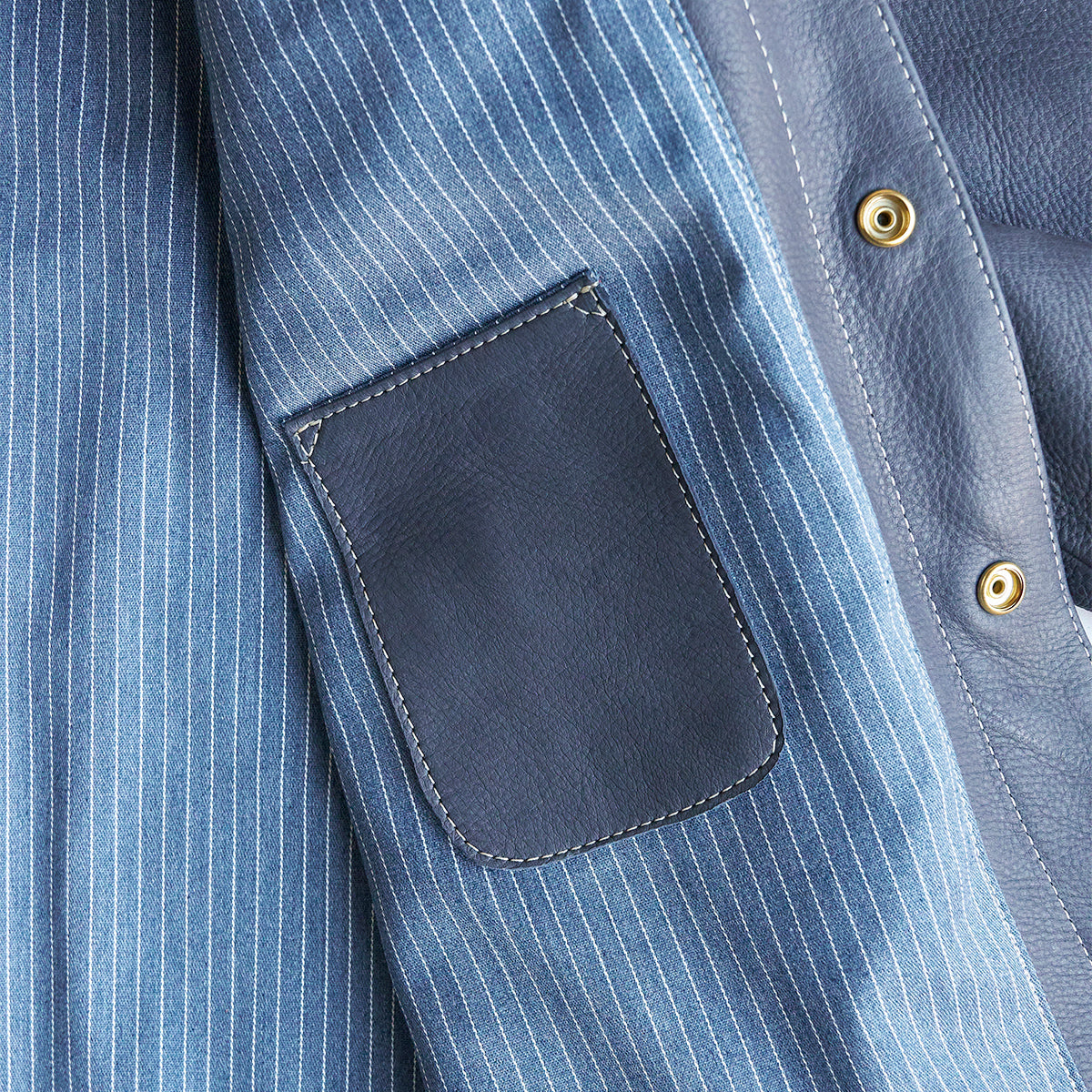 No.210 Dean Jacket | Deerskin Indigo