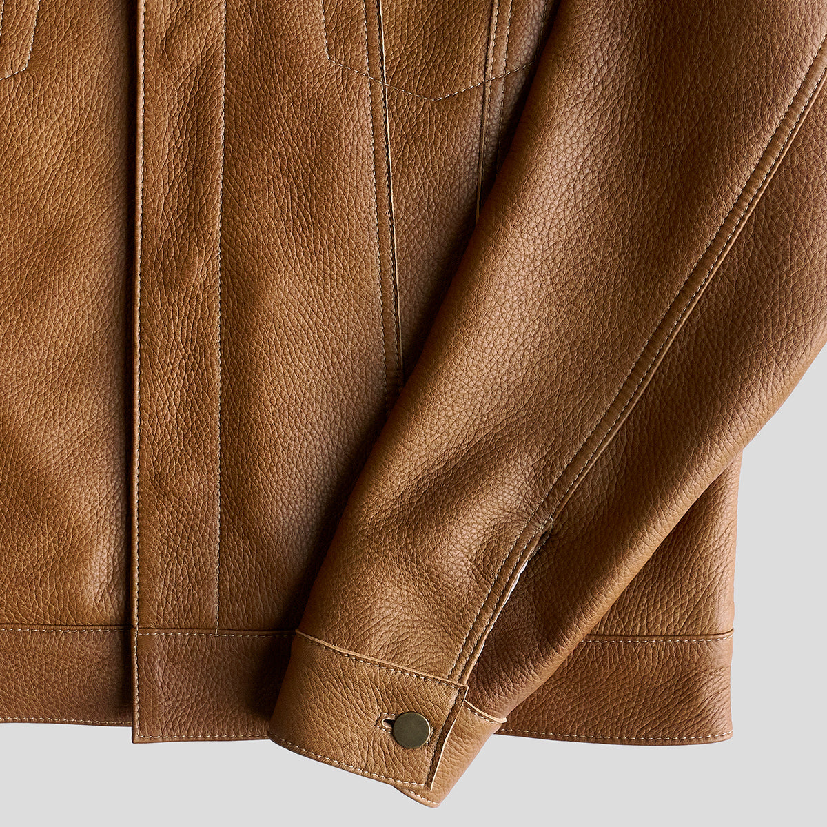 No.210 Dean Jacket | LE Deerskin Tan