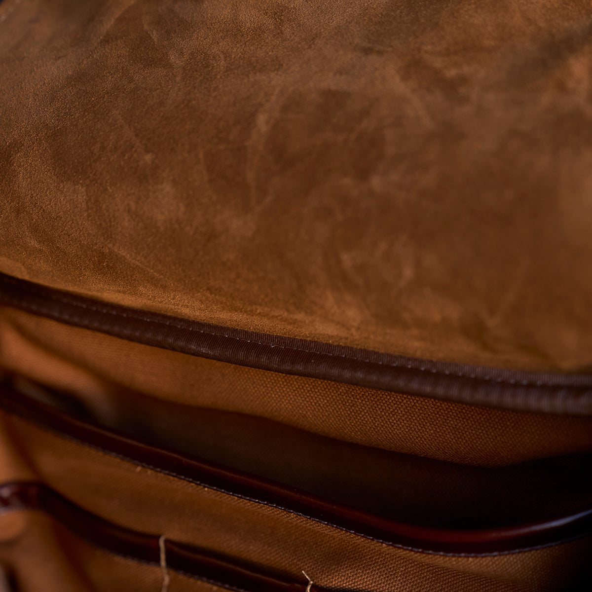 No.755 Top-Zip Backpack | Americana Brown