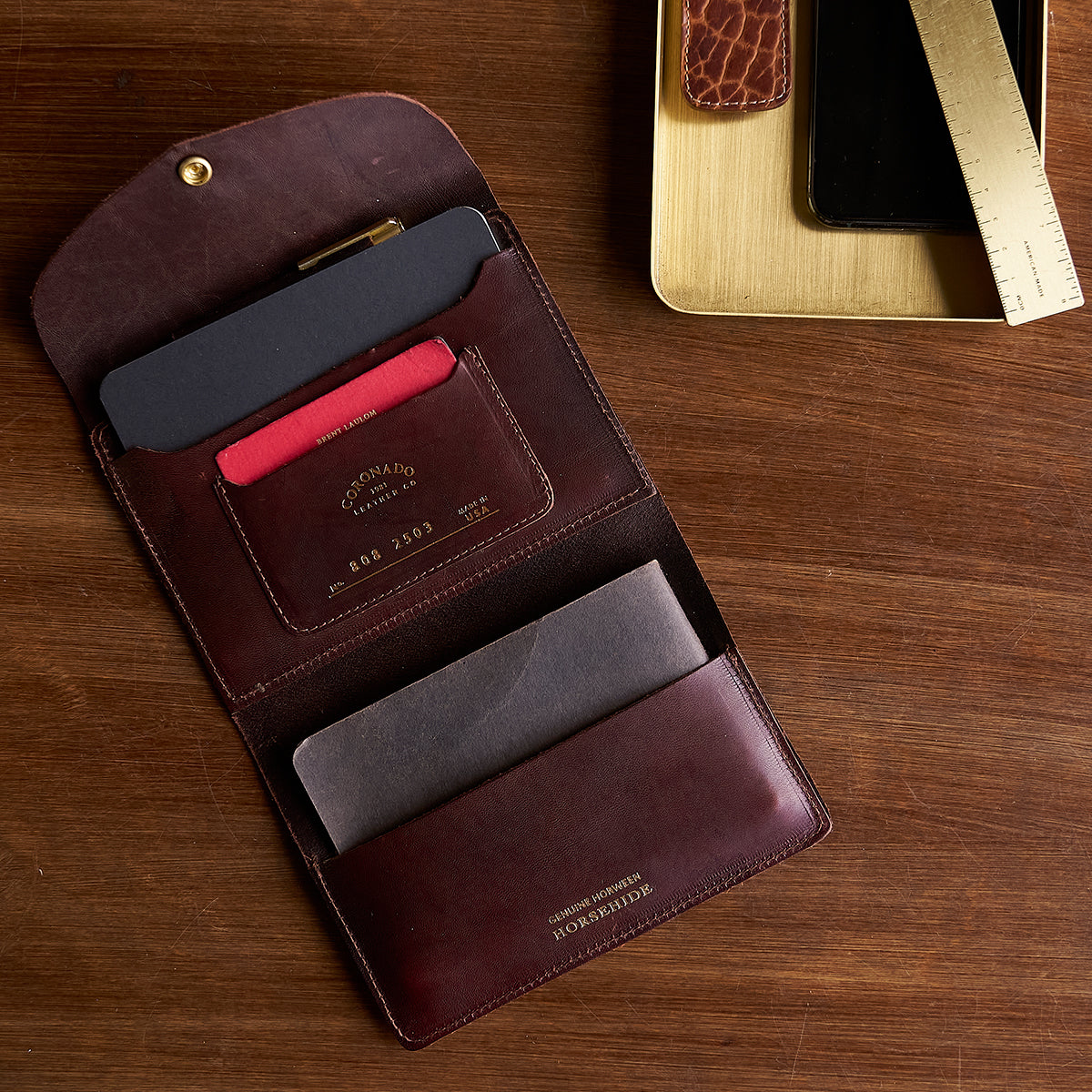 No.808 A6 Portfolio | Horween® Timber Tanned Calf