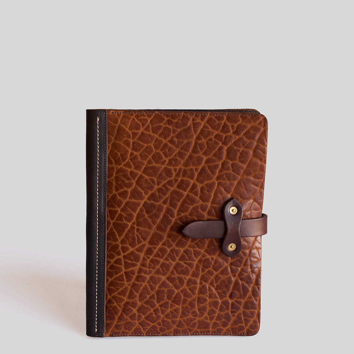 No.820 Portfolio A5 | Shrunken Bison Walnut