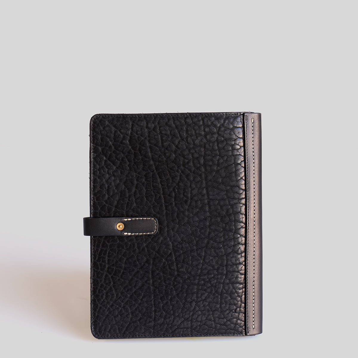 No.820 Portfolio A5 | Shrunken Bison Black
