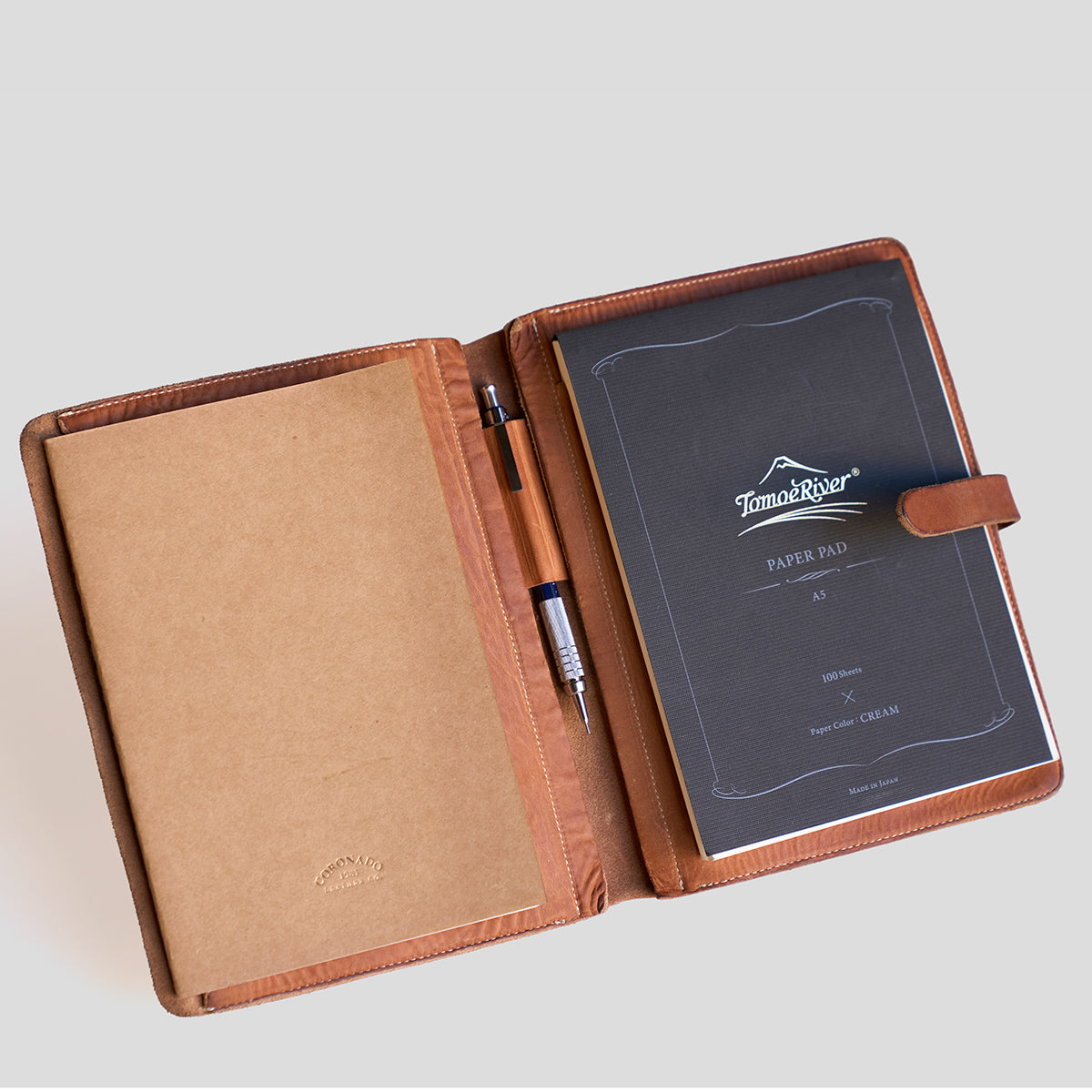 No.820 Portfolio A5 | Stone-Washed Natural