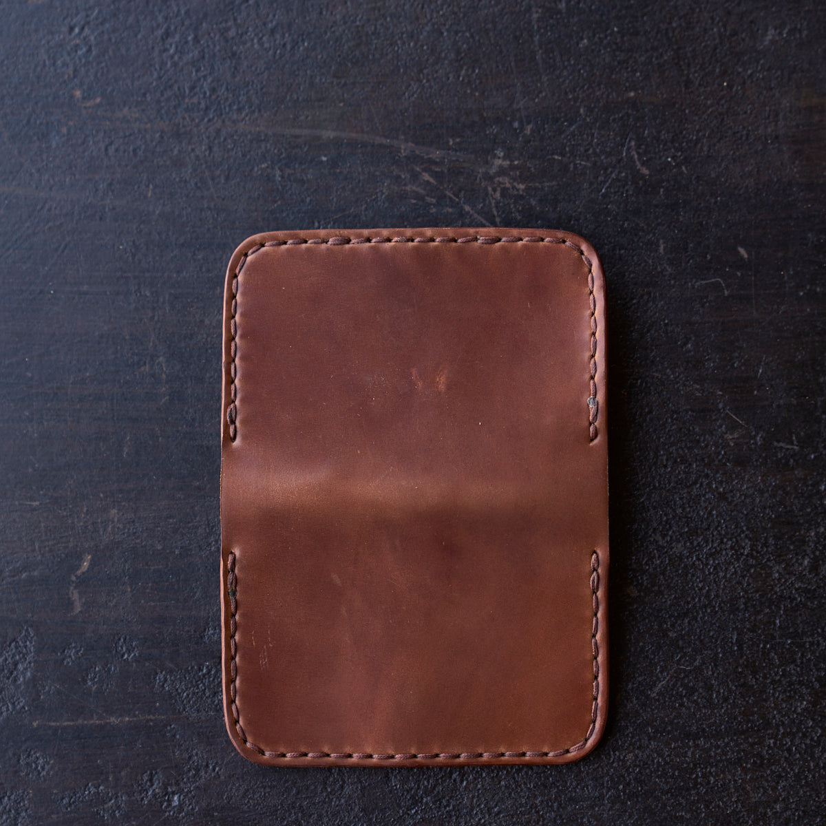 No.8214 Horween® Shell Clip Wallet | Bourbon