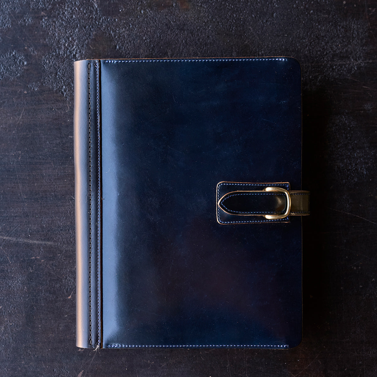 No.822 Portfolio A5 | Horween® Shell Cordovan (Navy)