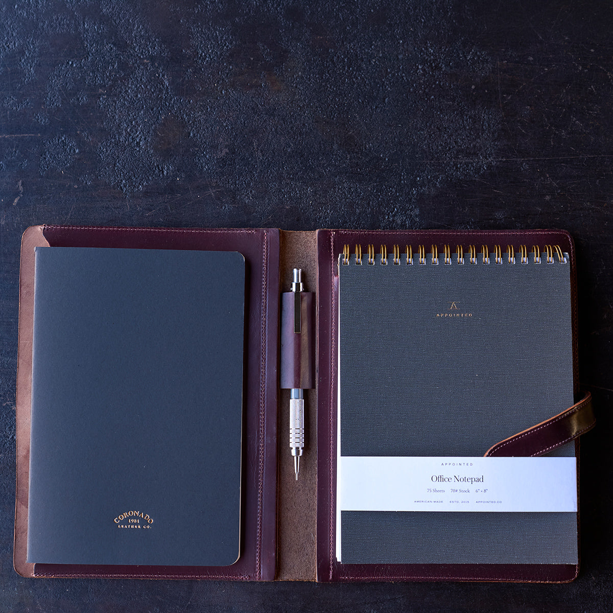 No.822 Portfolio A5 | Horween® Shell Cordovan (#8)