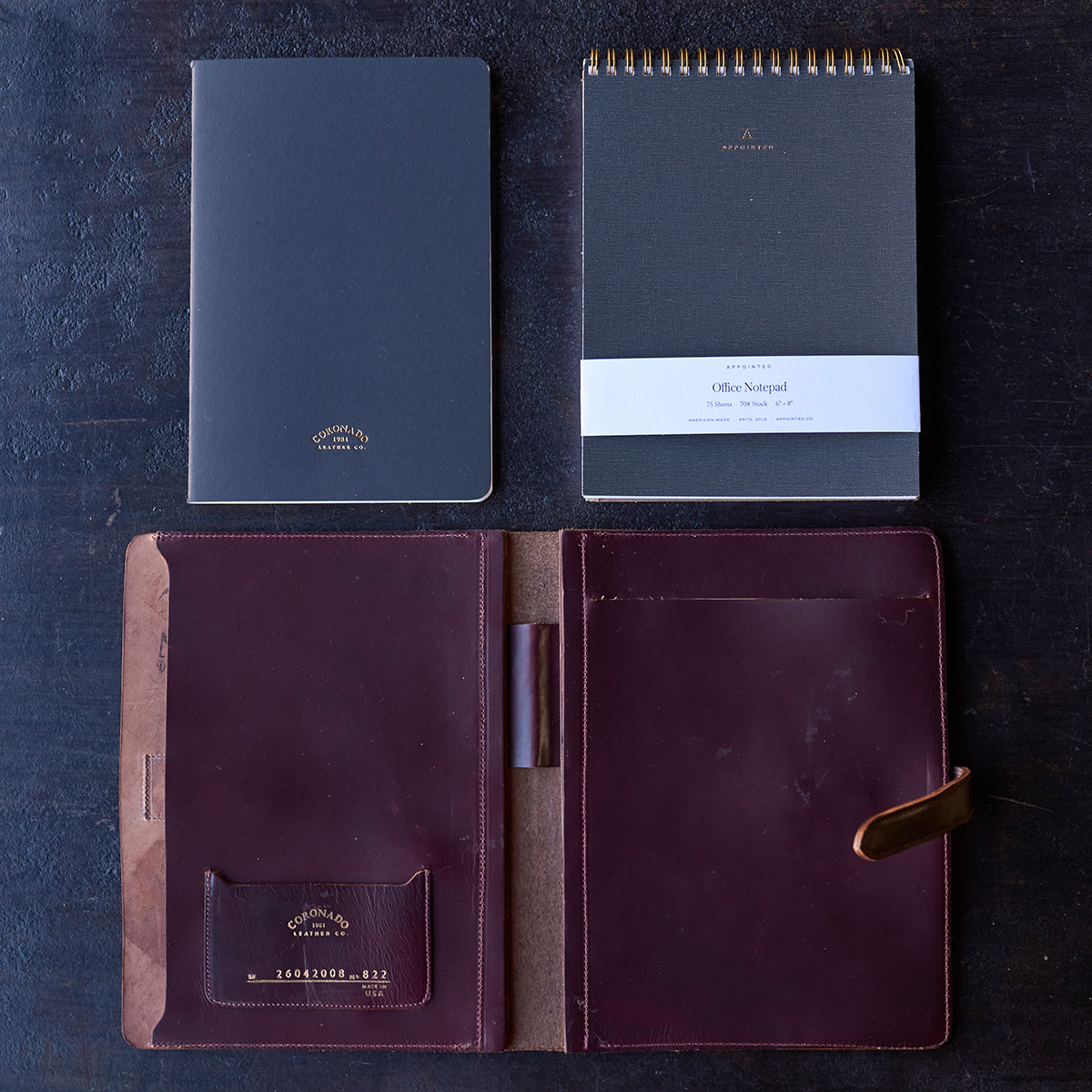 No.822 Portfolio A5 | Horween® Shell Cordovan (#8)