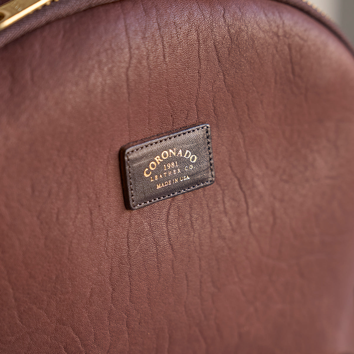 No.950 Clark II Backpack | Olive-Tanned Chocolate Bullhide