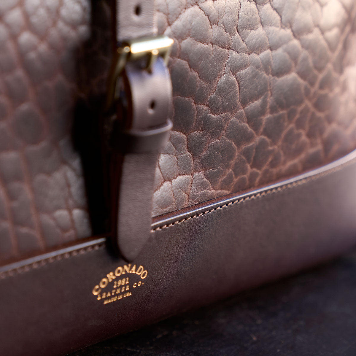 No.970 CO Executive Briefcase | Bison Brown