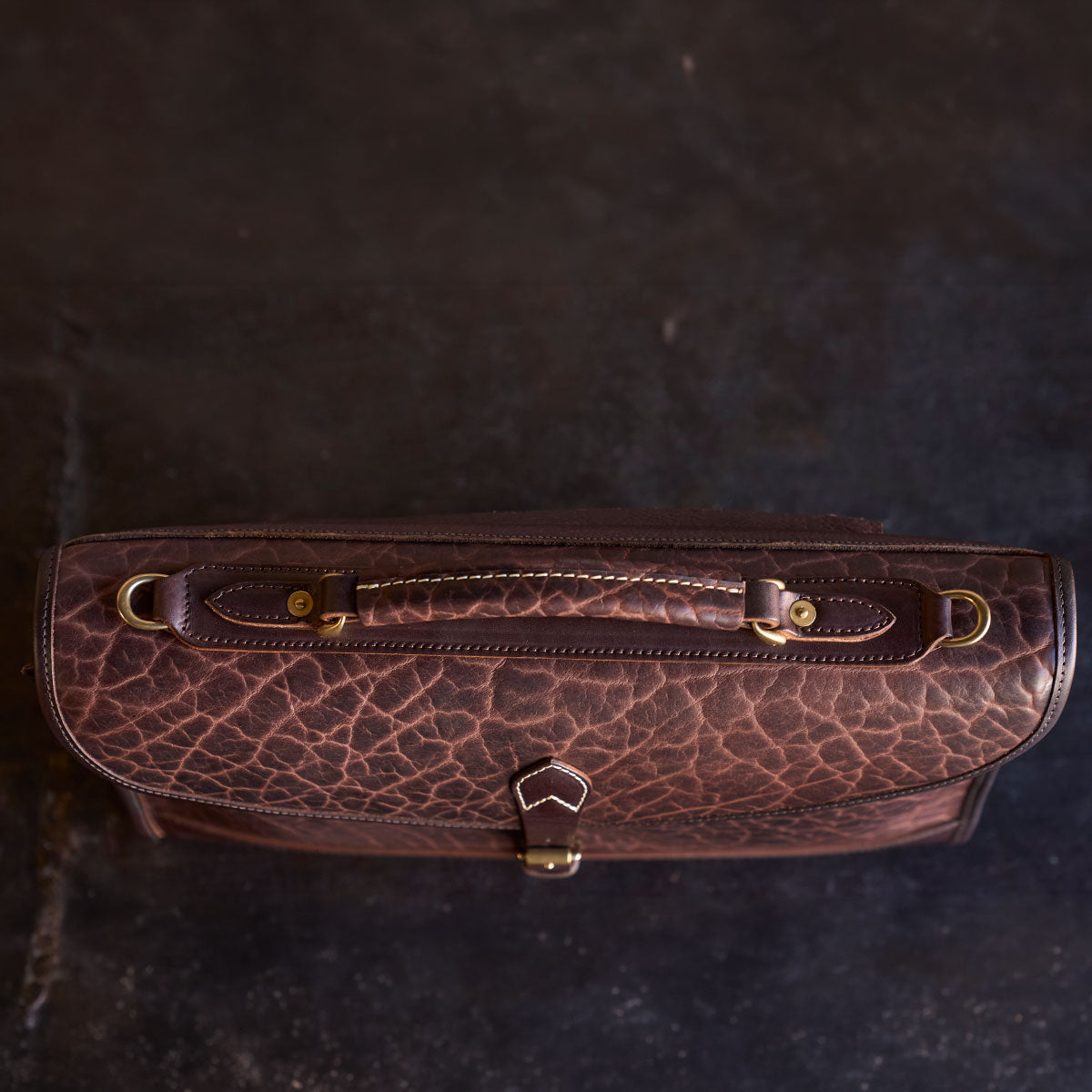 No.970 CO Executive Briefcase | Bison Brown