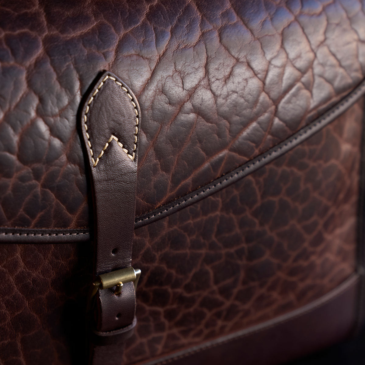 No.970 CO Executive Briefcase | Bison Brown