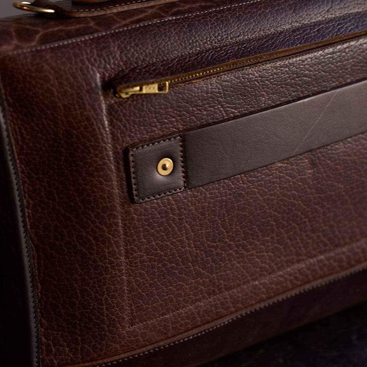 No.970 CO Executive Briefcase | Bison Brown