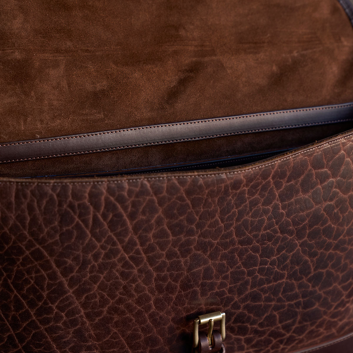 No.970 CO Executive Briefcase | Bison Brown