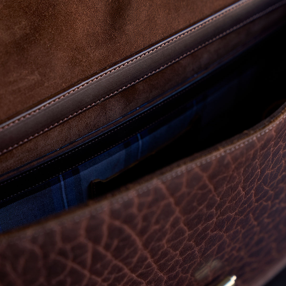 No.970 CO Executive Briefcase | Bison Brown