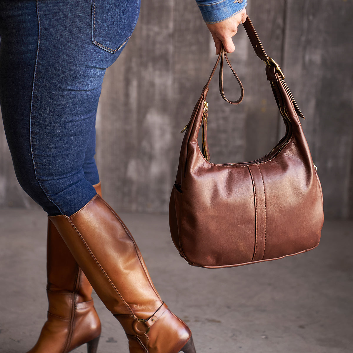 No.995 Monterey Hobo | Brown