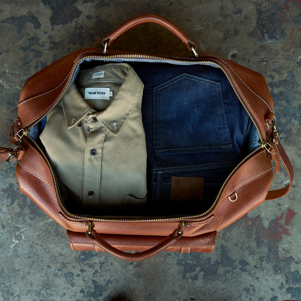 No.207 CEO Duffel | Americana Natural