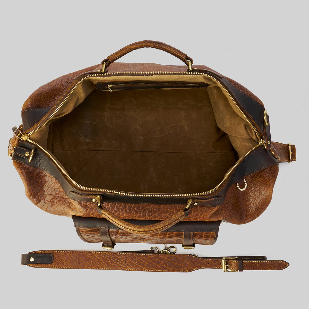 No.207 CEO Duffel | Bison Walnut