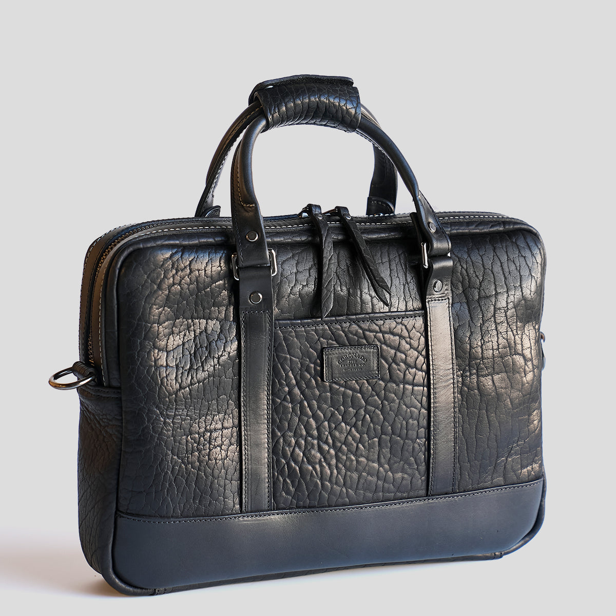 No.551 Bison Slim Briefcase | Black