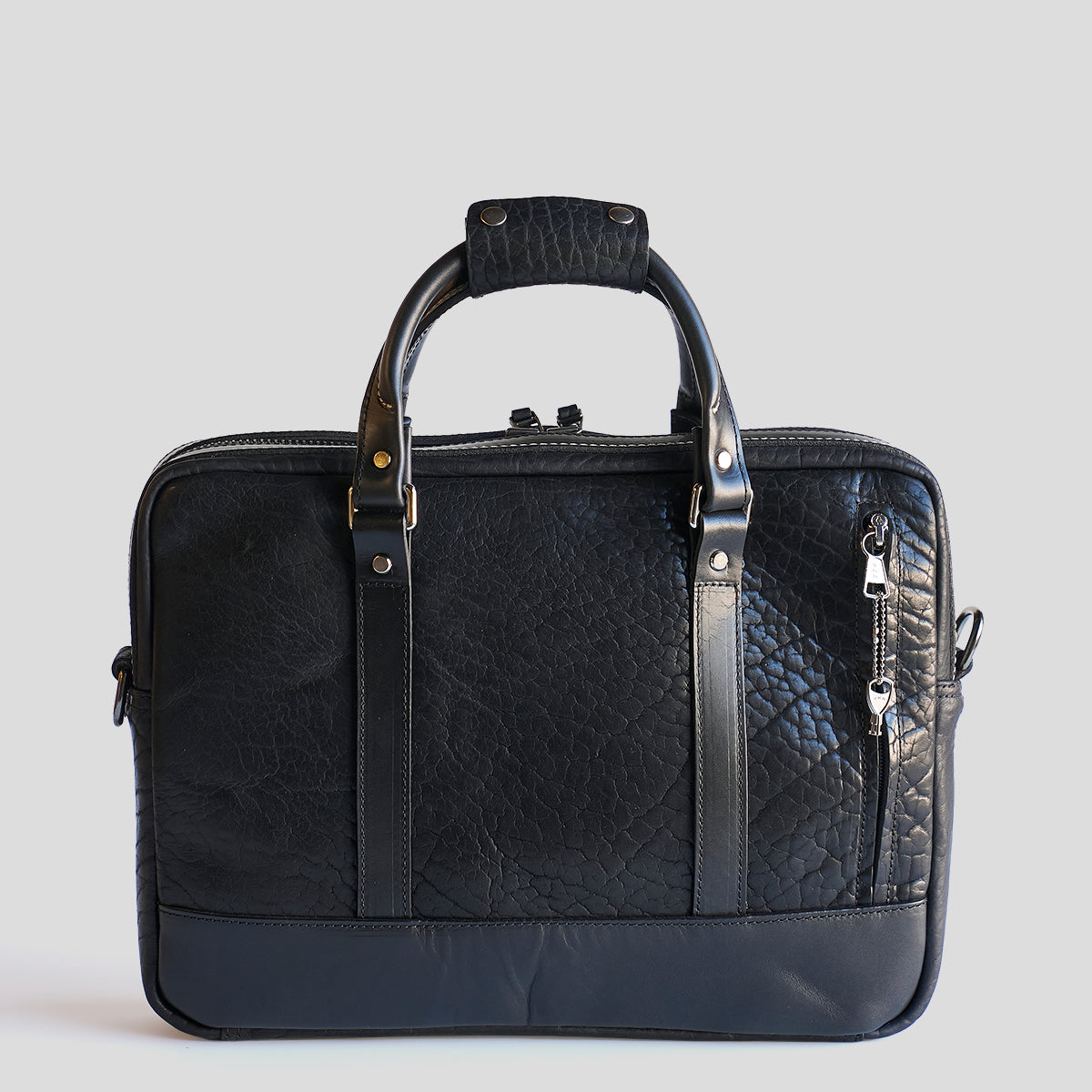 No.551 Bison Slim Briefcase | Black