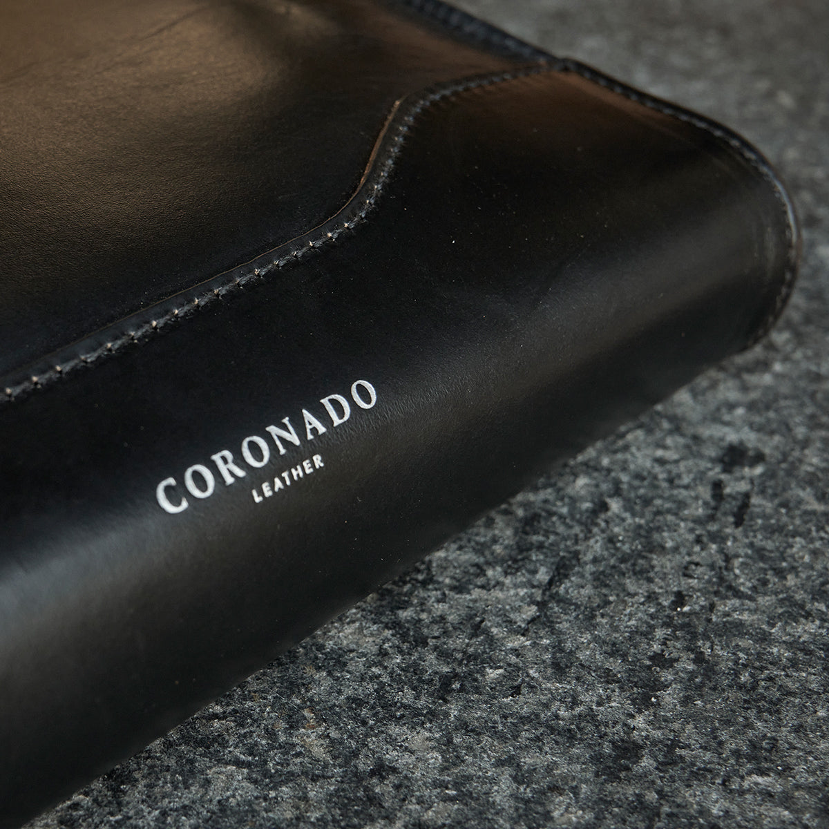 No.194 Utility Pouch | Horween® CXL Black