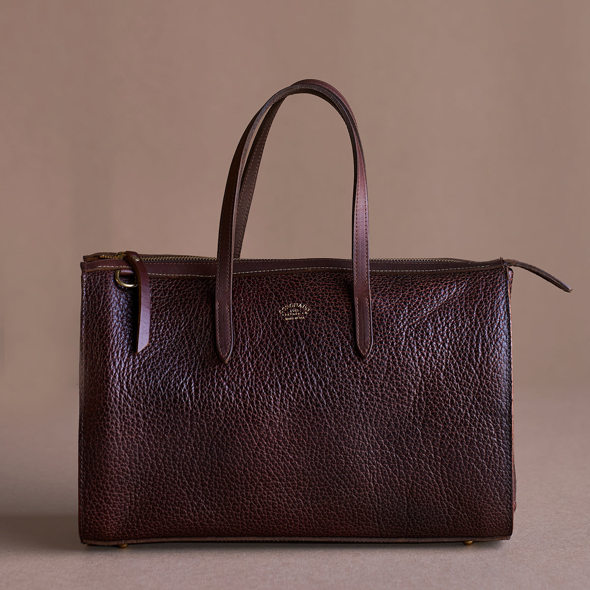 Adella Satchel No.600 | Horween® Bison Brown