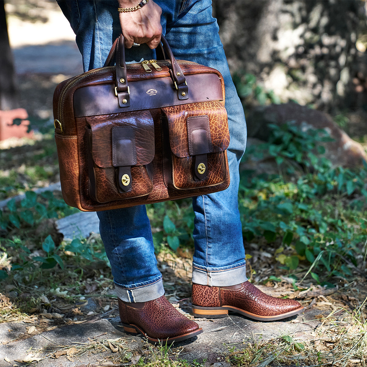 Roper Boot No.10 | Horween® Whiskey Bison (PRE-ORDER)