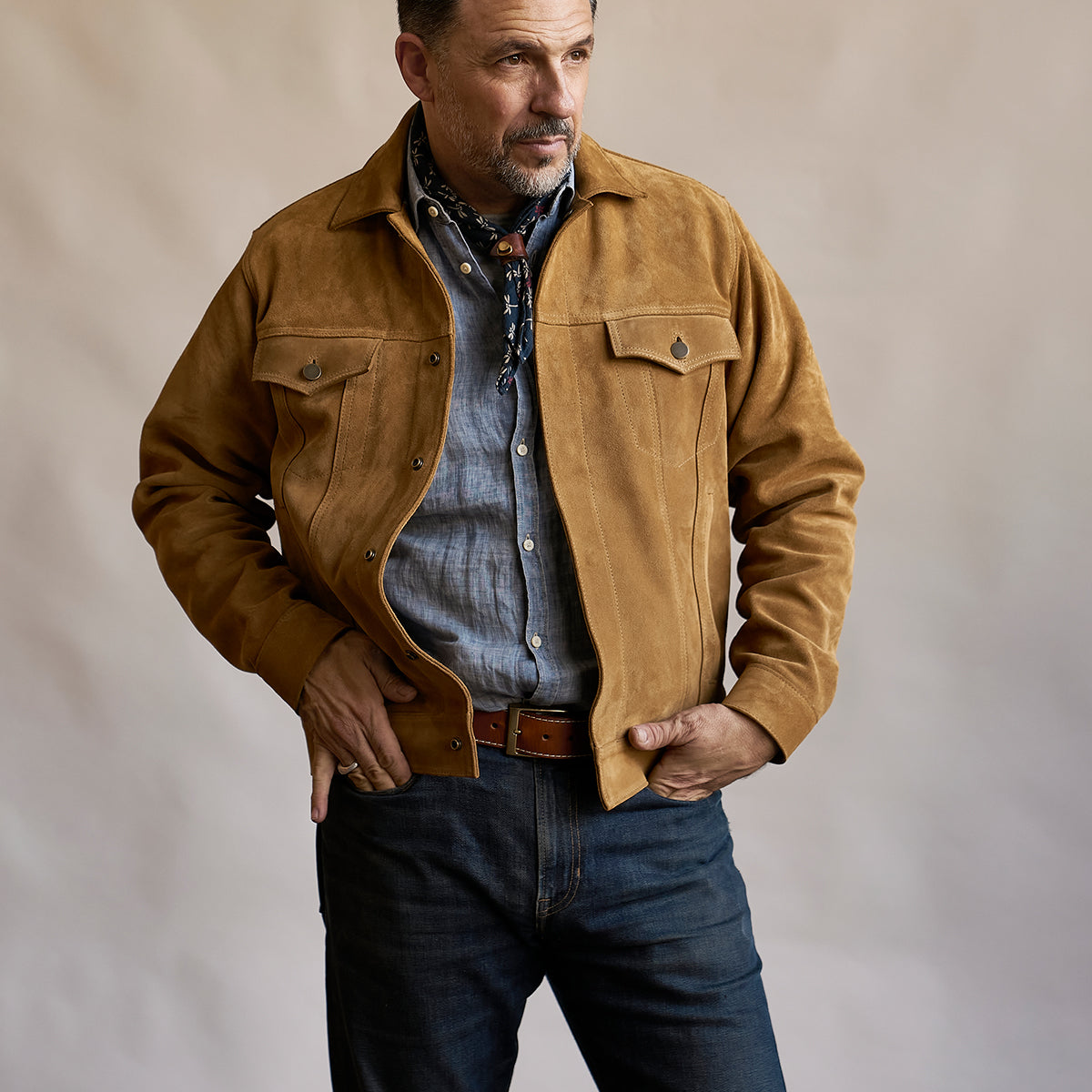 No.210 Dean Jacket | Italian Suede