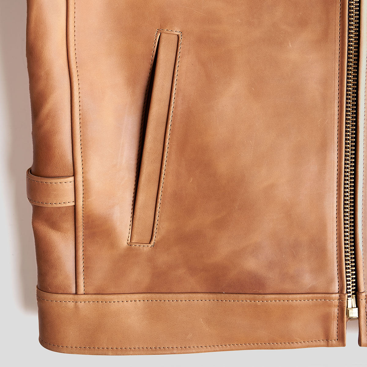No.320 Garrison Jacket | Vintage Horsehide Tan