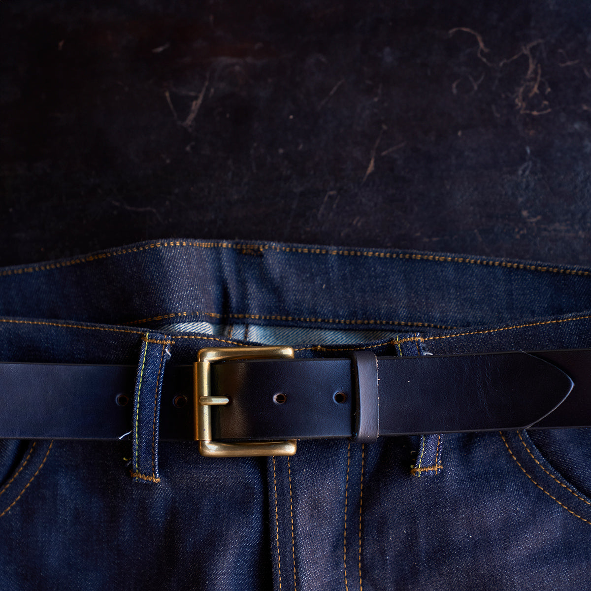 No.140 Indigo SD Belt | Horween® Horsehide