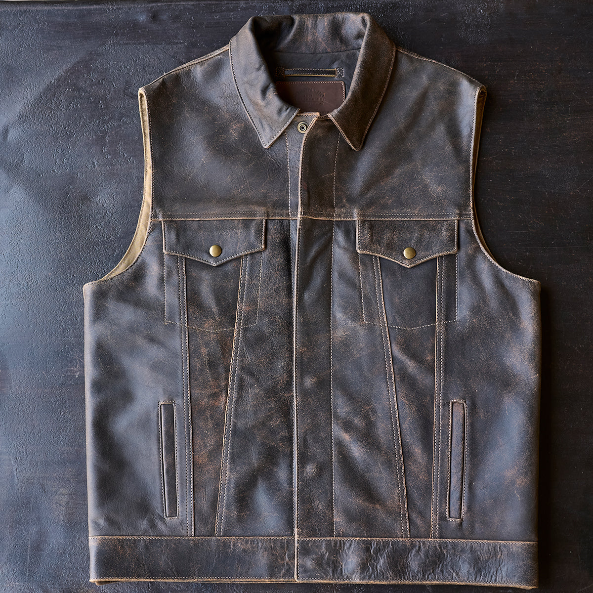 The Teacore Bison Rider Vest No.490 | Limited Edition x10