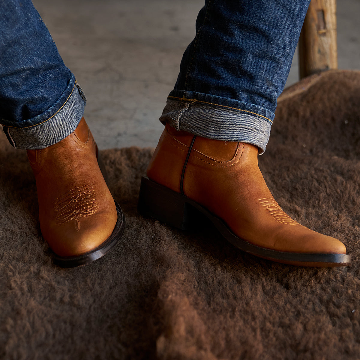 No.20 Classic J-Boot | Horween® Horsehide Tan