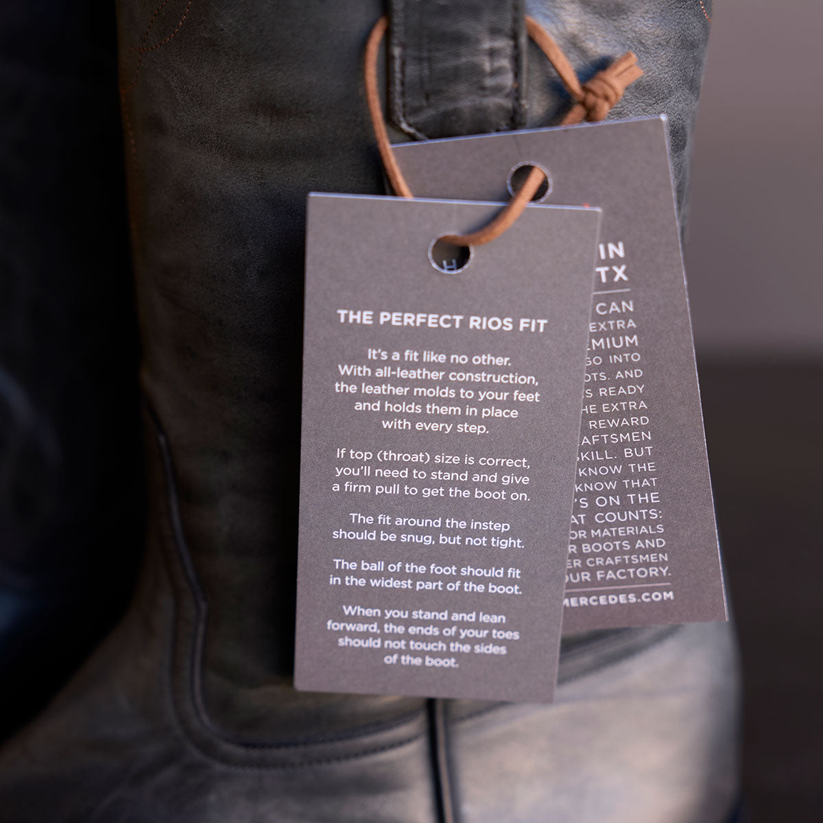 No.10 Roper | Horween® Horsehide Vintage Charcoal LE x 15 Pairs