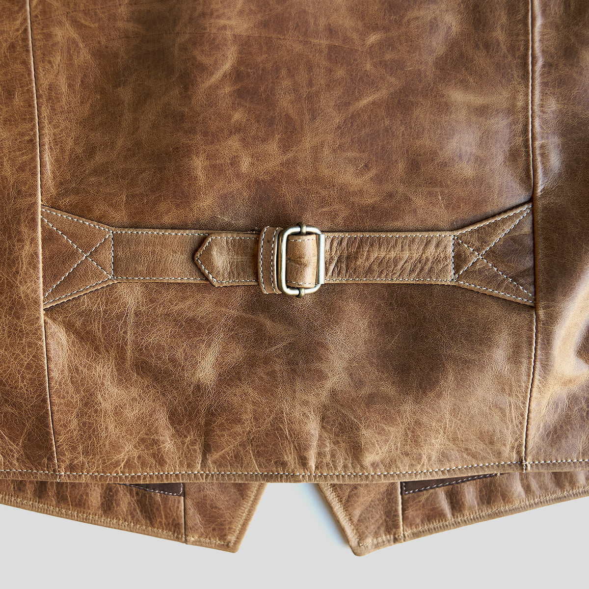 No.169 Garrison Vest | LE Stagecoach Tan