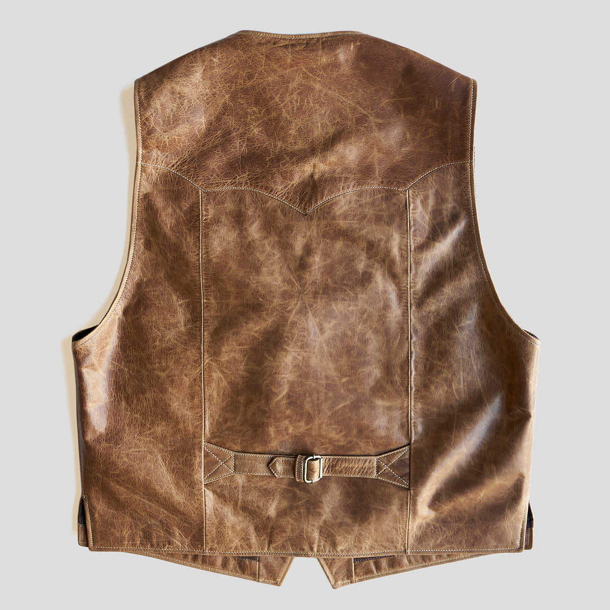 No.169 Garrison Vest | LE Stagecoach Tan