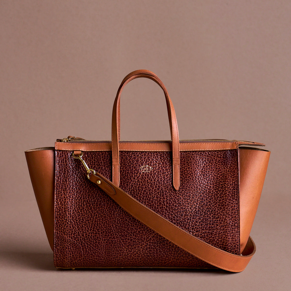 Adella Satchel No.600 | Horween® Bison Tan NEW