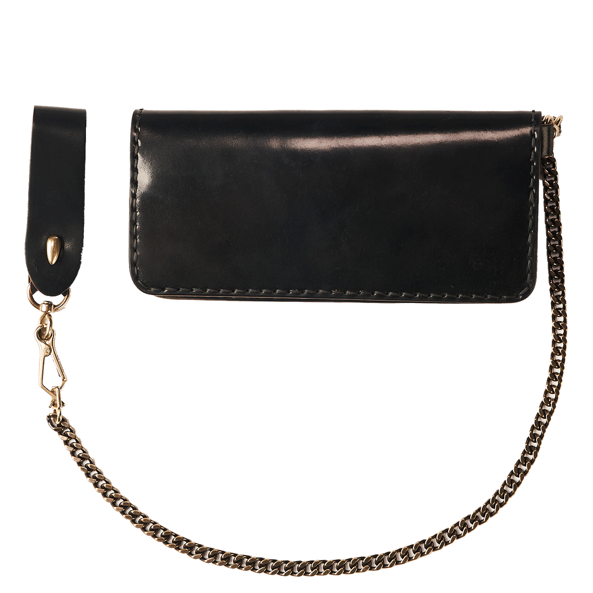 No.830 Horween® Shell Chain Wallet No.9