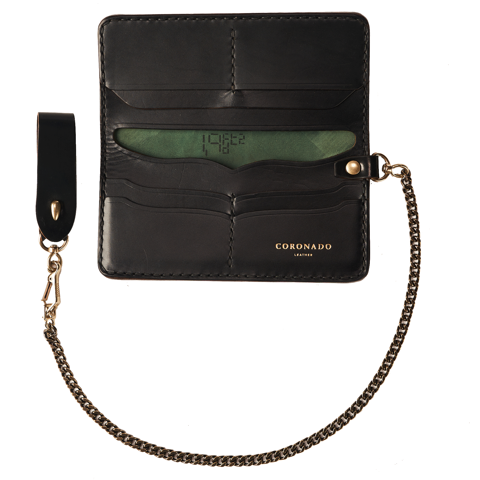 No.830 Horween® Shell Chain Wallet No.9