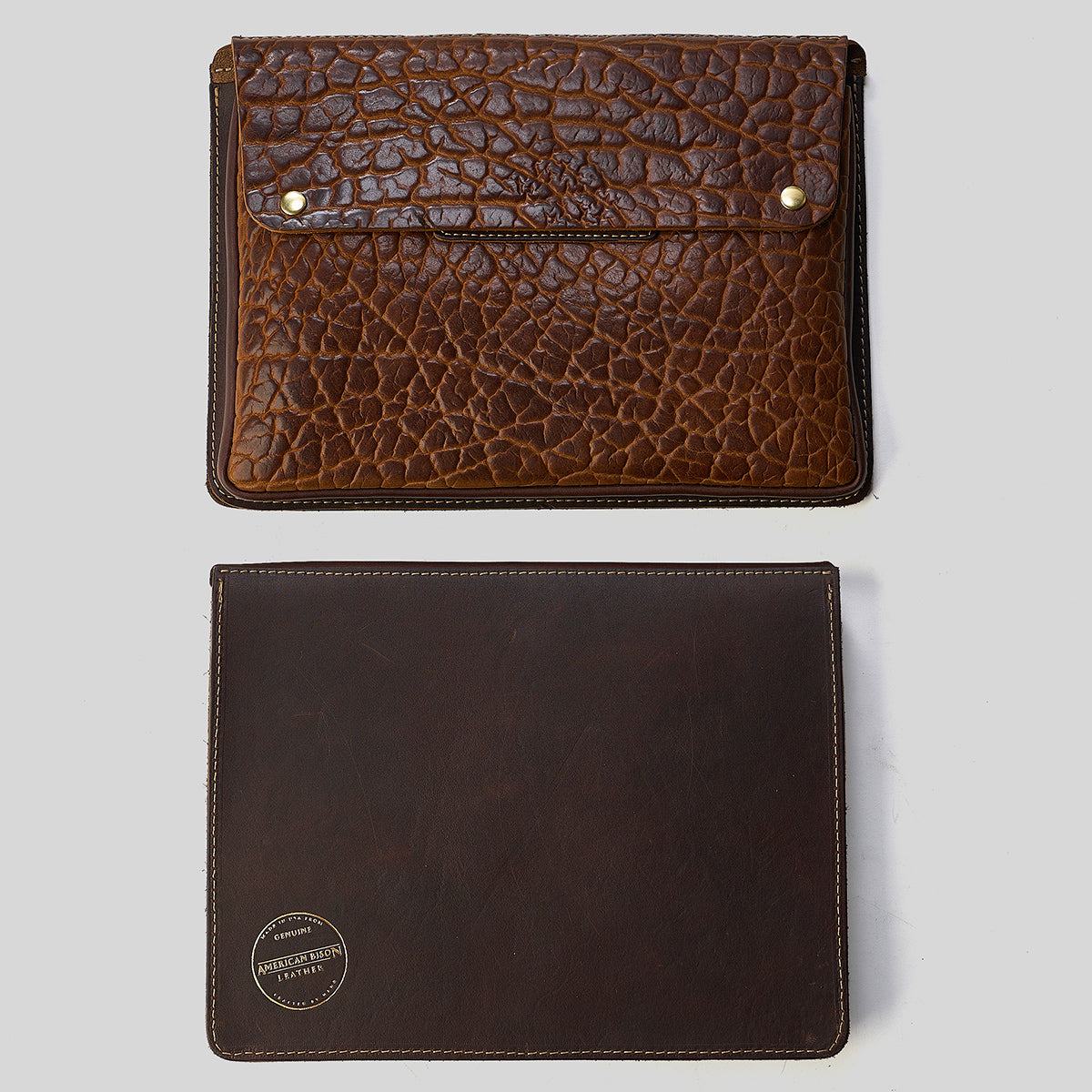 Shrunken Bison & Horween® Hard Cases