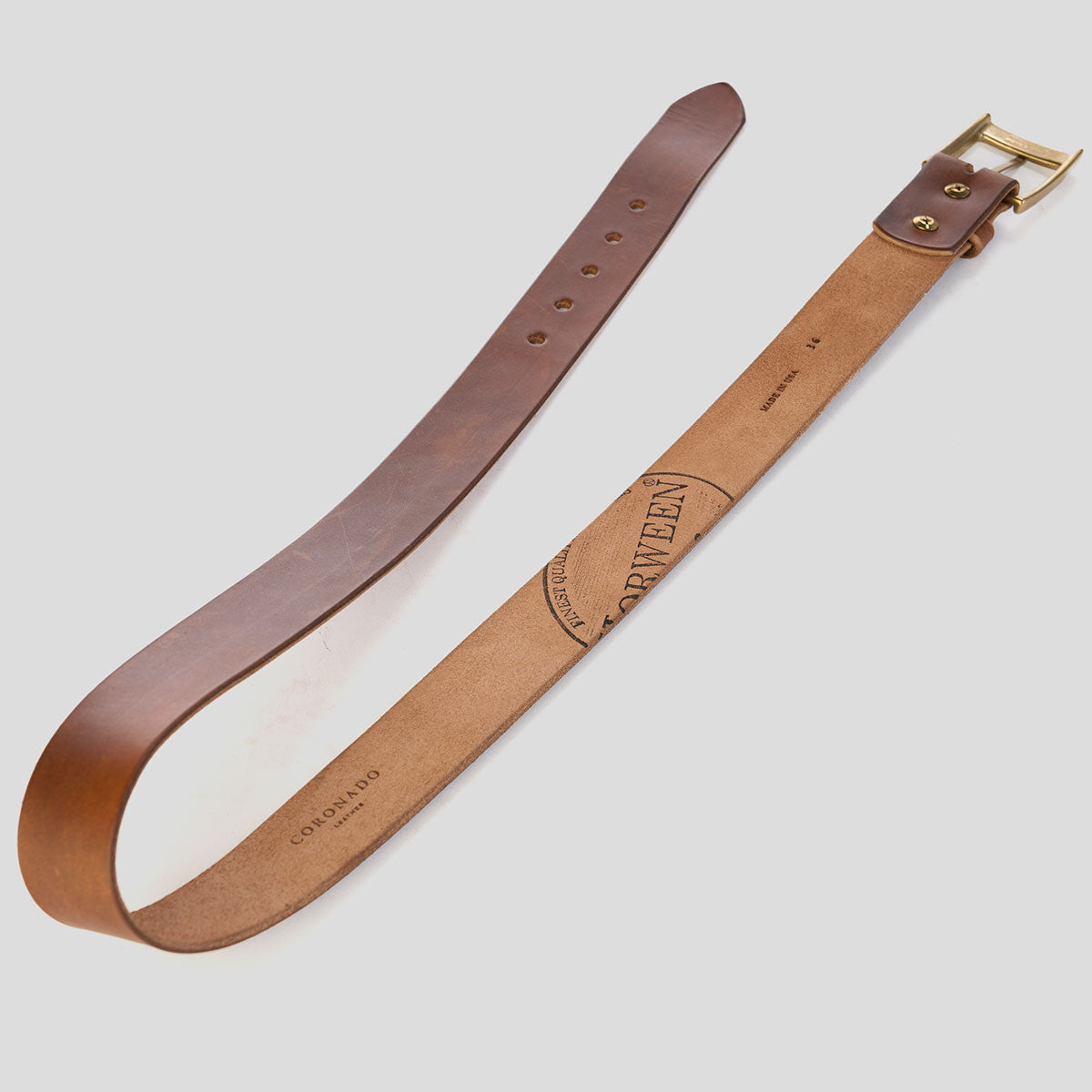 Classic Horsehide Belt No.94 | Whiskey (DISC)