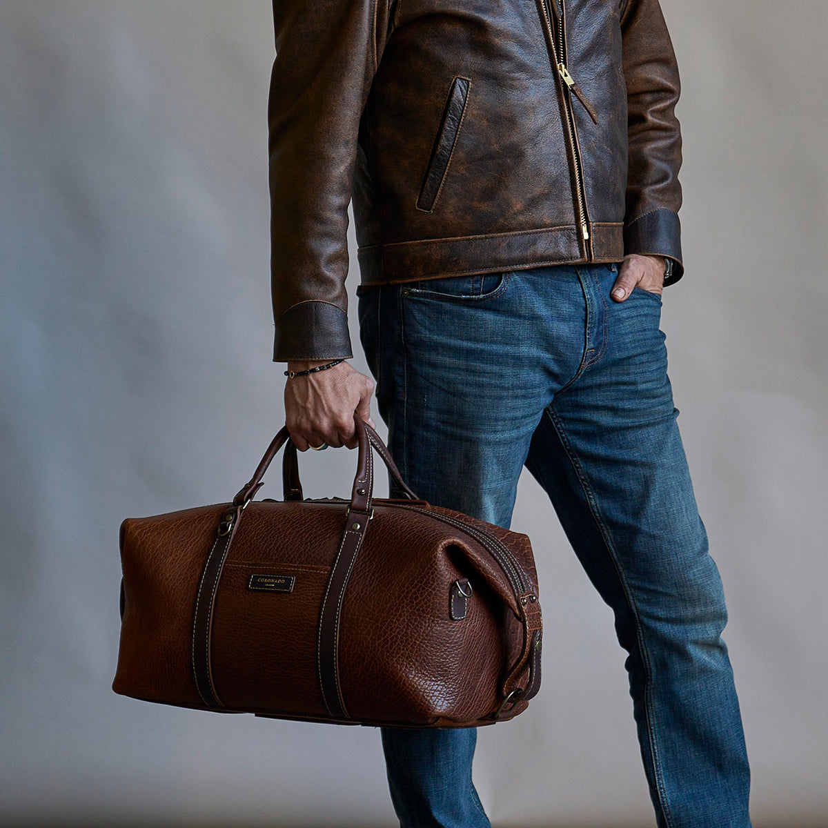 No.105 Duffel | Bison & Bridle Brown LE