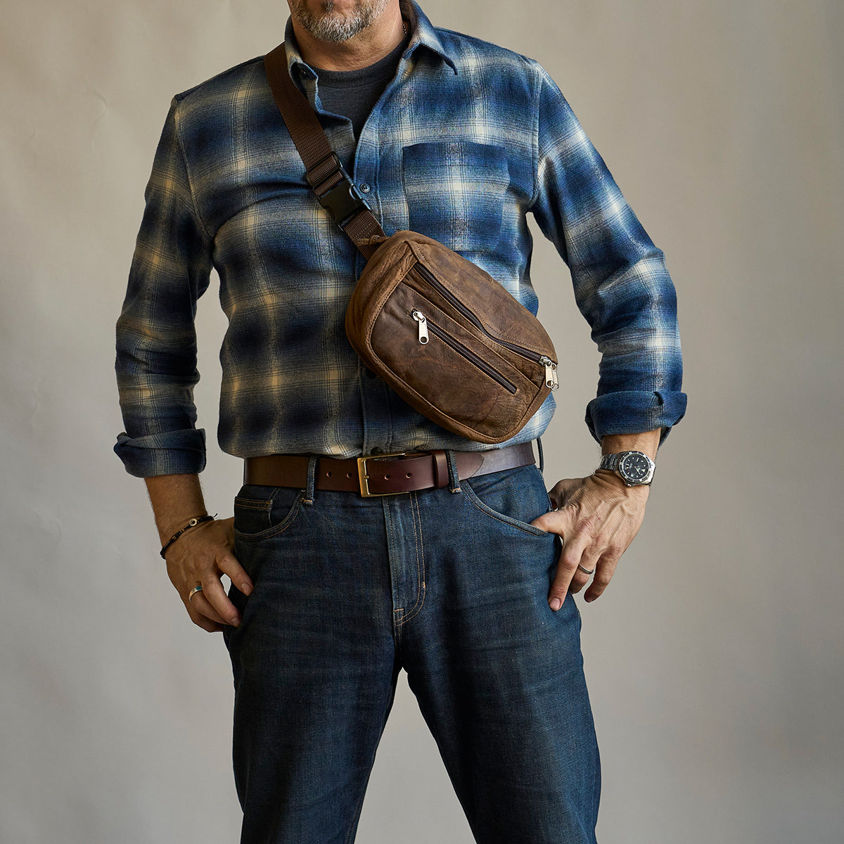 The Stealth Pac® | Bison or Steerhide
