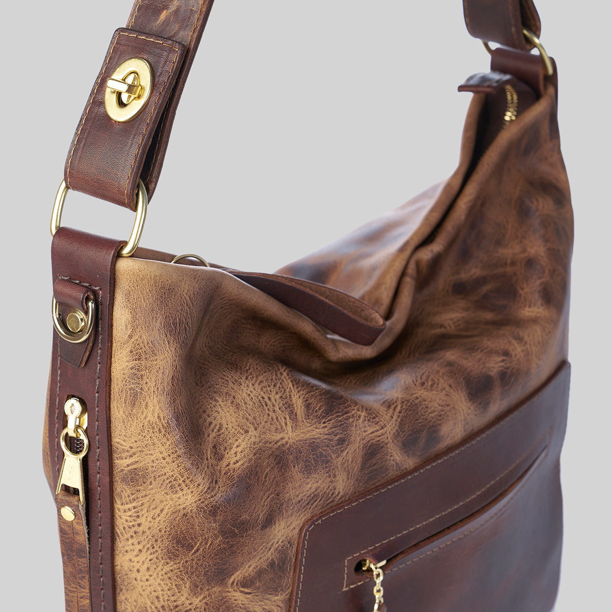 Jean Bison Pocket Hobo | Vanilla
