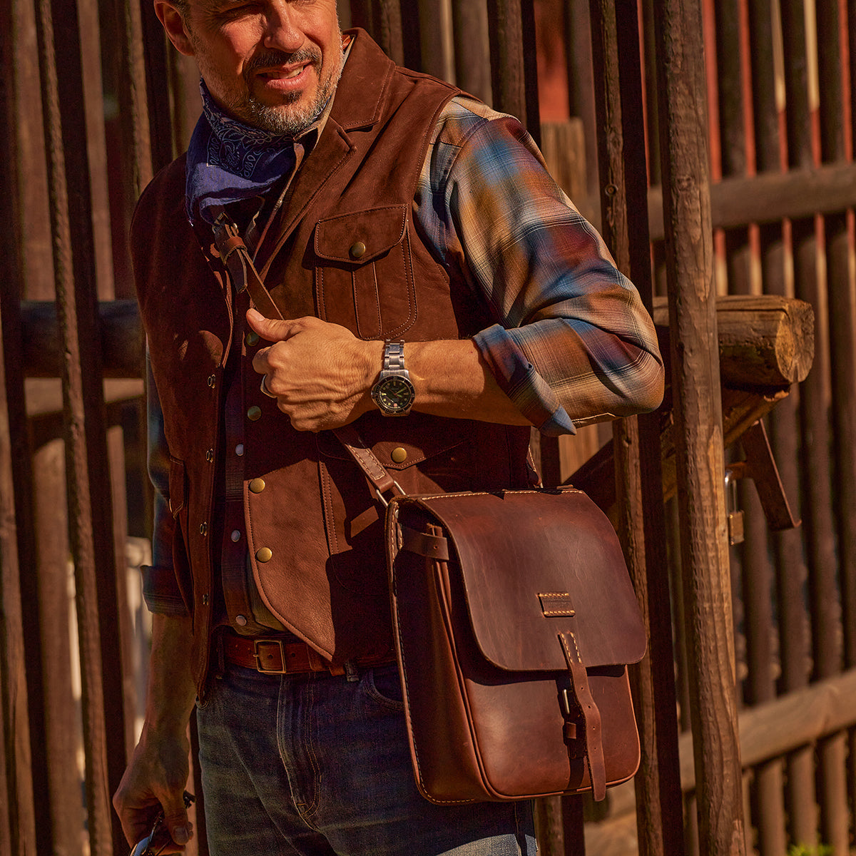 No.212 Swiss Saddle Bag No.212 | Brown CXL