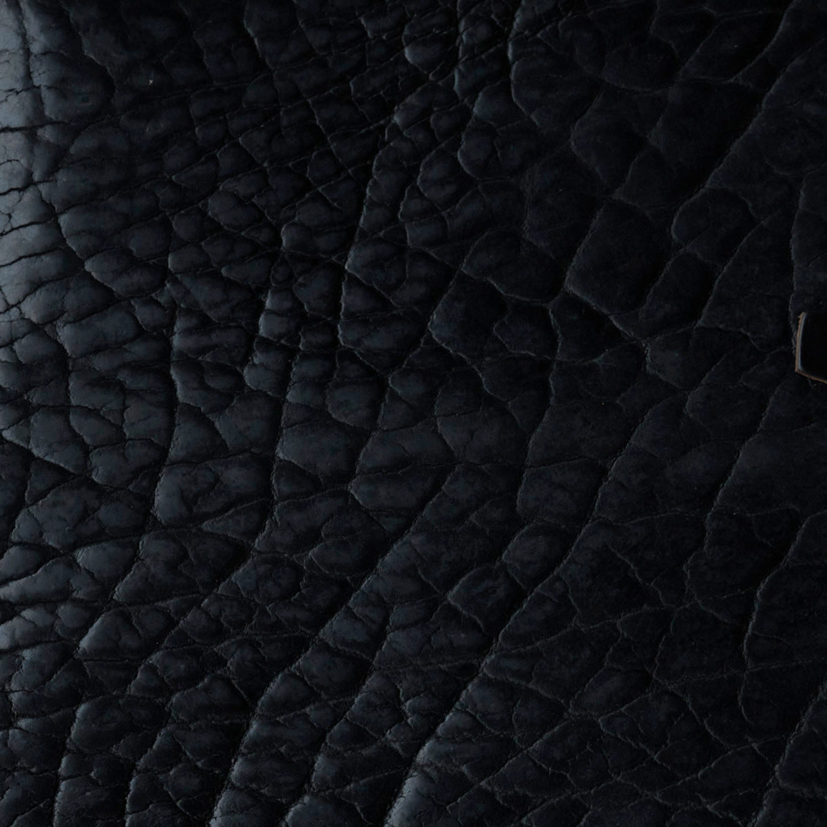 NO.830 Long Wallet | Shrunken Bison Black